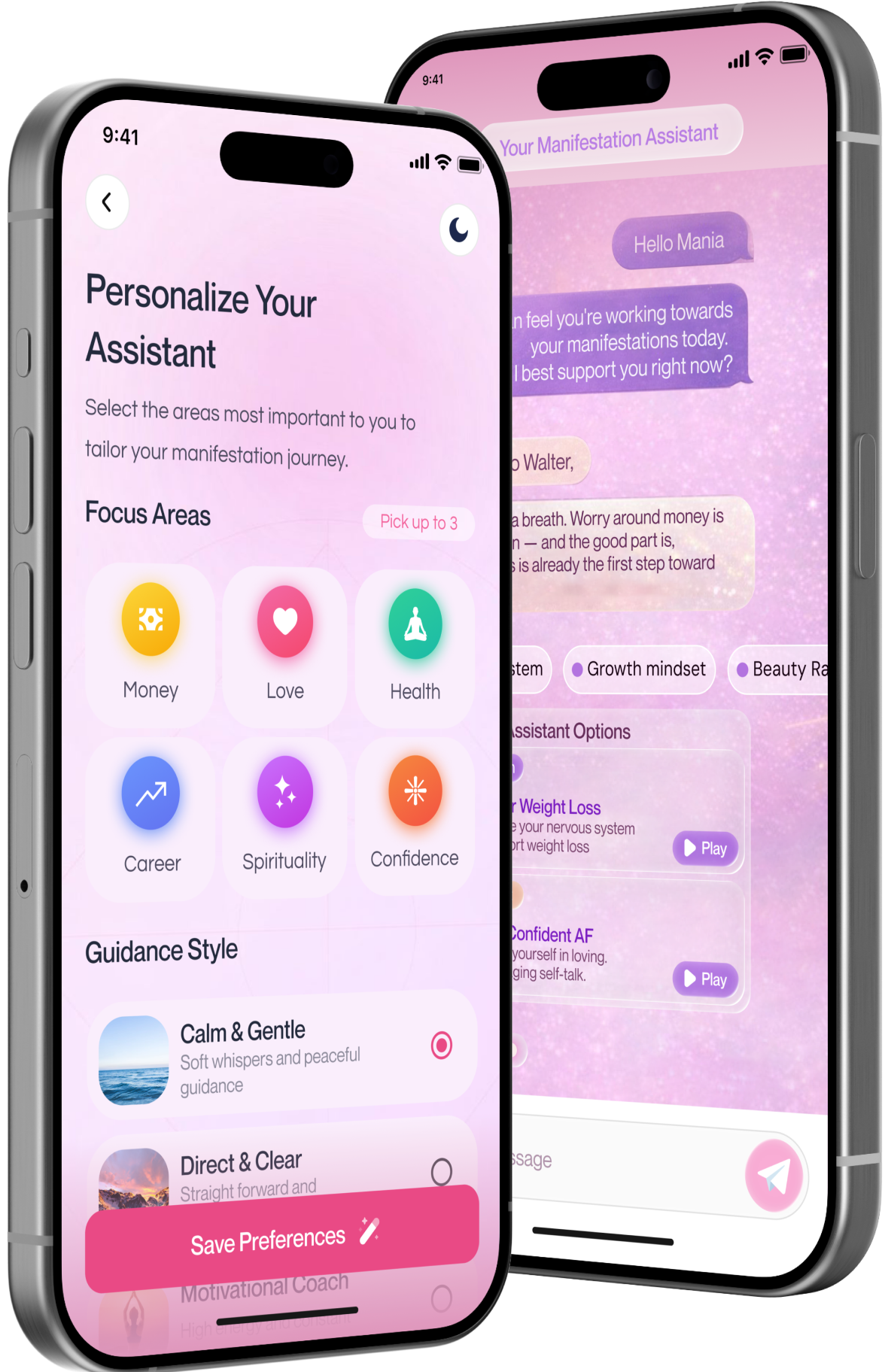 Personal manifestation assistant